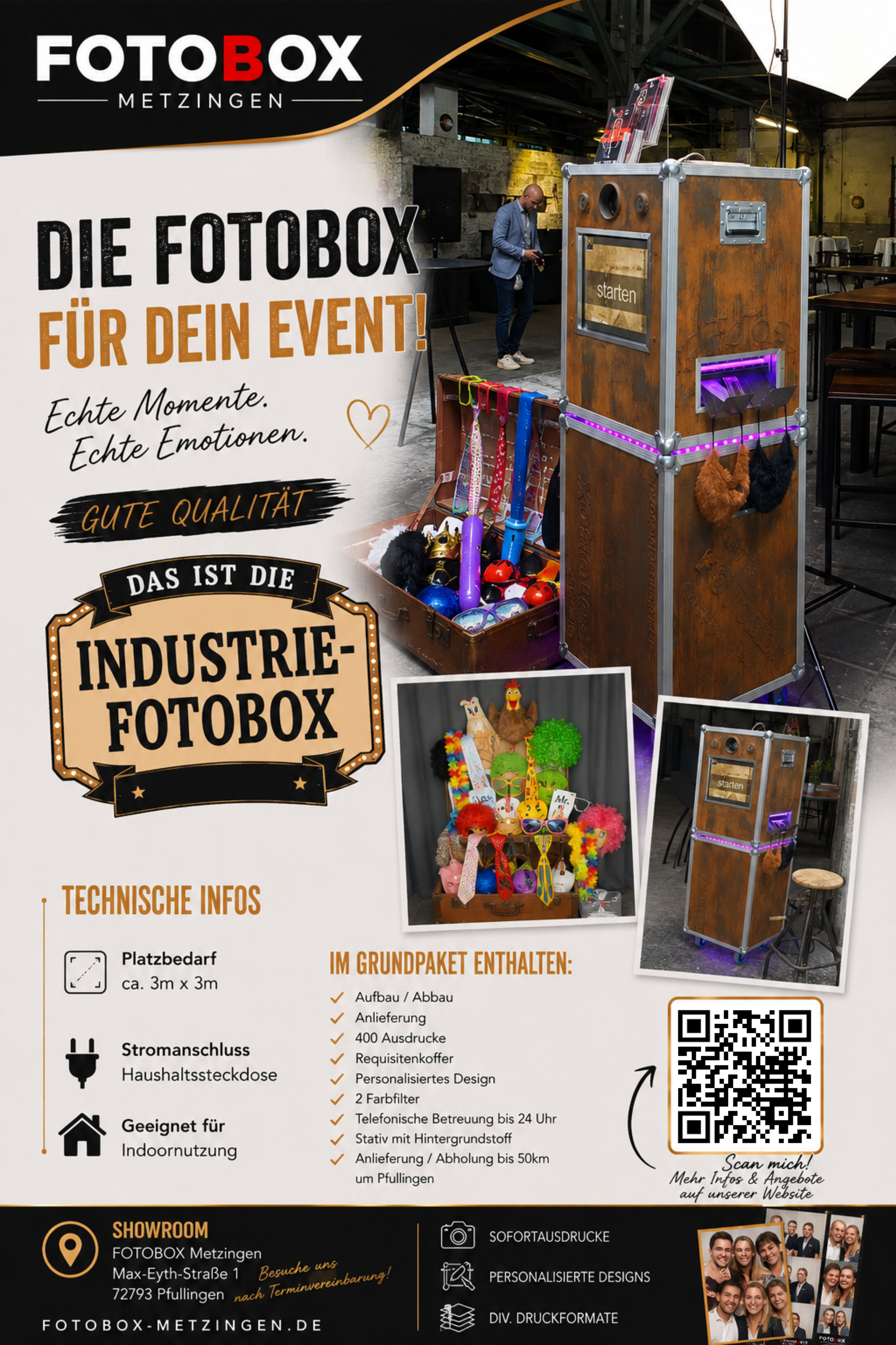 Säulen-Fotobox Metzingen