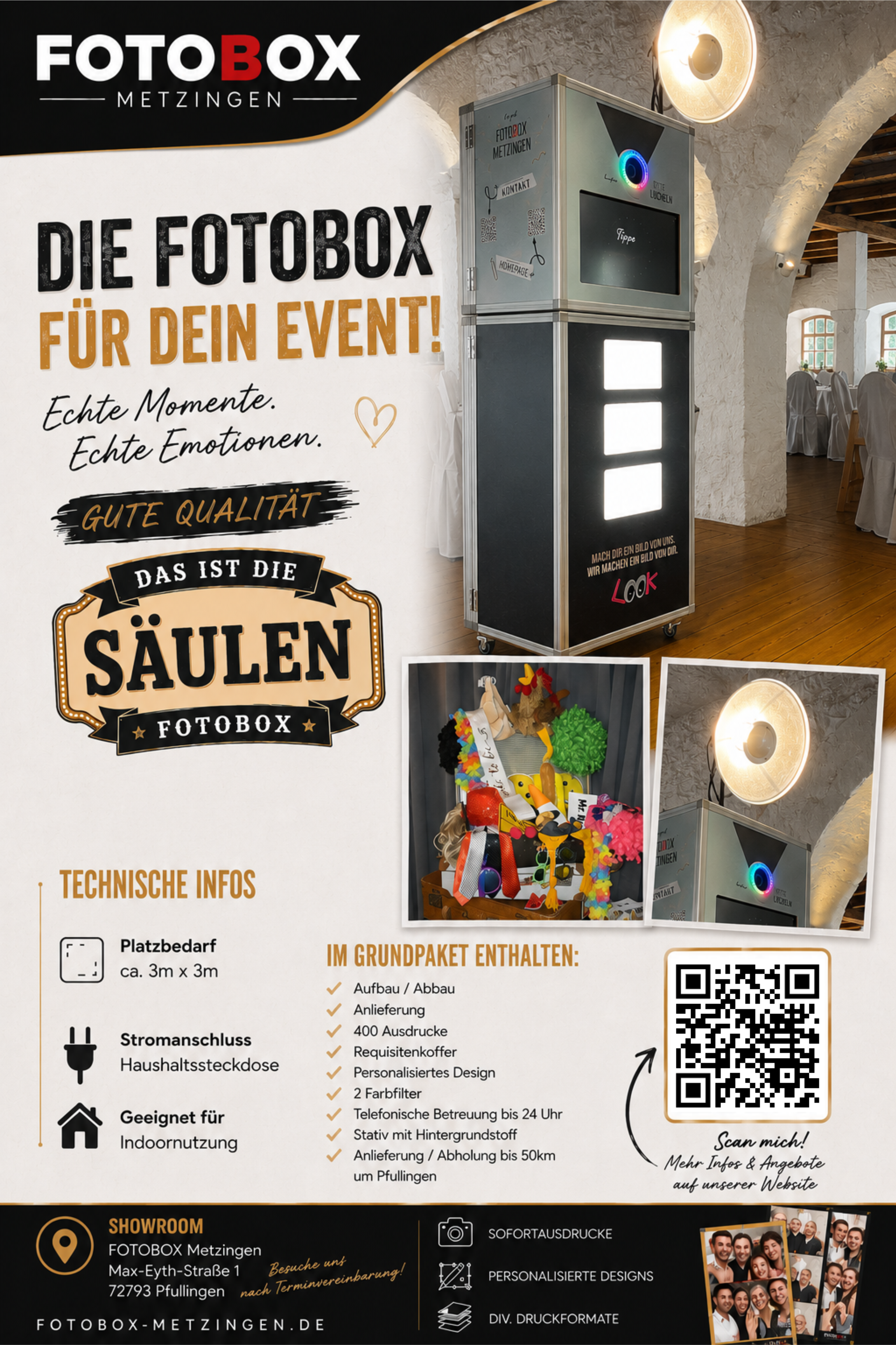 Säulen-Fotobox München